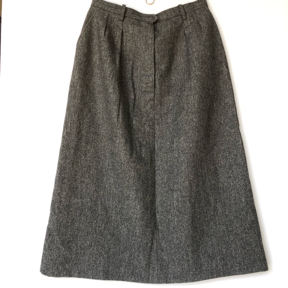 YSL Vintage Haute Couture c.1975 100% Wool Skirt